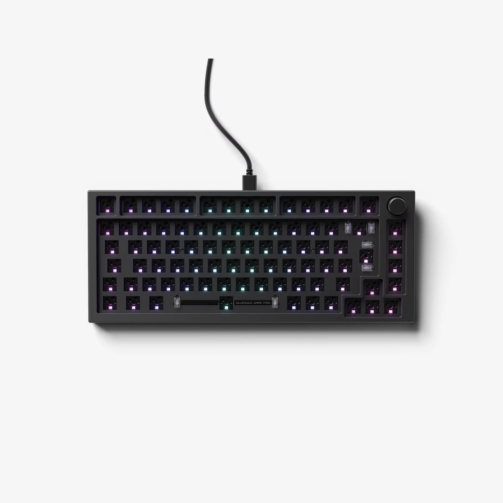 GMMK PRO 75% Hot-Swappable Mechanical Keyboard Barebones Kit - Compact Gaming & Typing for PC, Mac, and Workstations