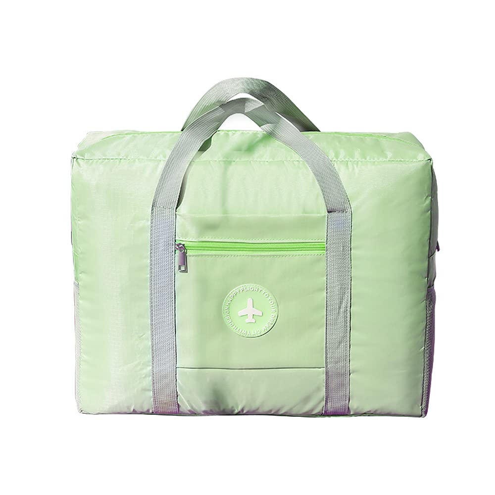 Foldable Travel Duffel Bag for Women - Large Carry On Trolley Bag with Toiletry Compartment | Perfect for Airplane, Gym & Weekend Getaways