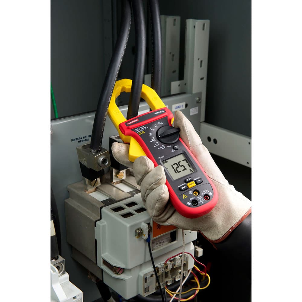 Amprobe AMP-330 1000A AC/DC True RMS Clamp Multimeter with Motor Testing - Professional Electrical Tester for HVAC, Automotive & Industrial Applications