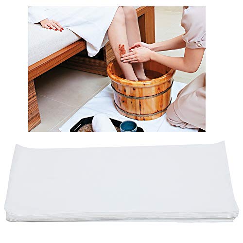 Disposable Foot Bath Towels - 190pcs/Bag, Eco-Friendly Plant Fiber Non-Woven Paper Towels for Spa, Pedicure & Home Care