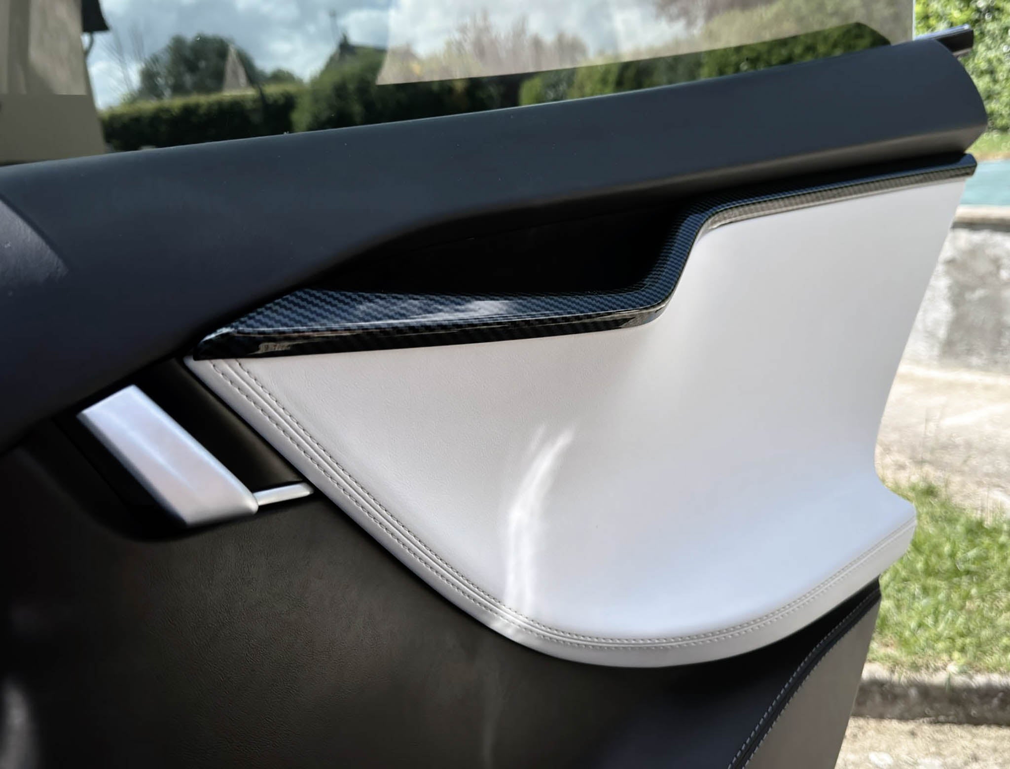 Premium Interior Door Trim for Tesla Model S (2012-2021) | Perfect Fit for Pre-Refresh Models | Enhance Your Car's Luxury Interior & Style