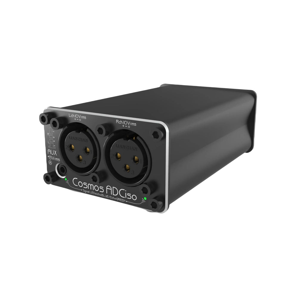 E1DA Cosmos ADCiso Hi Precision ES9822Pro Analog to Digital Converter - Professional Audio Recording & Studio Equipment for Musicians & Sound Engineers