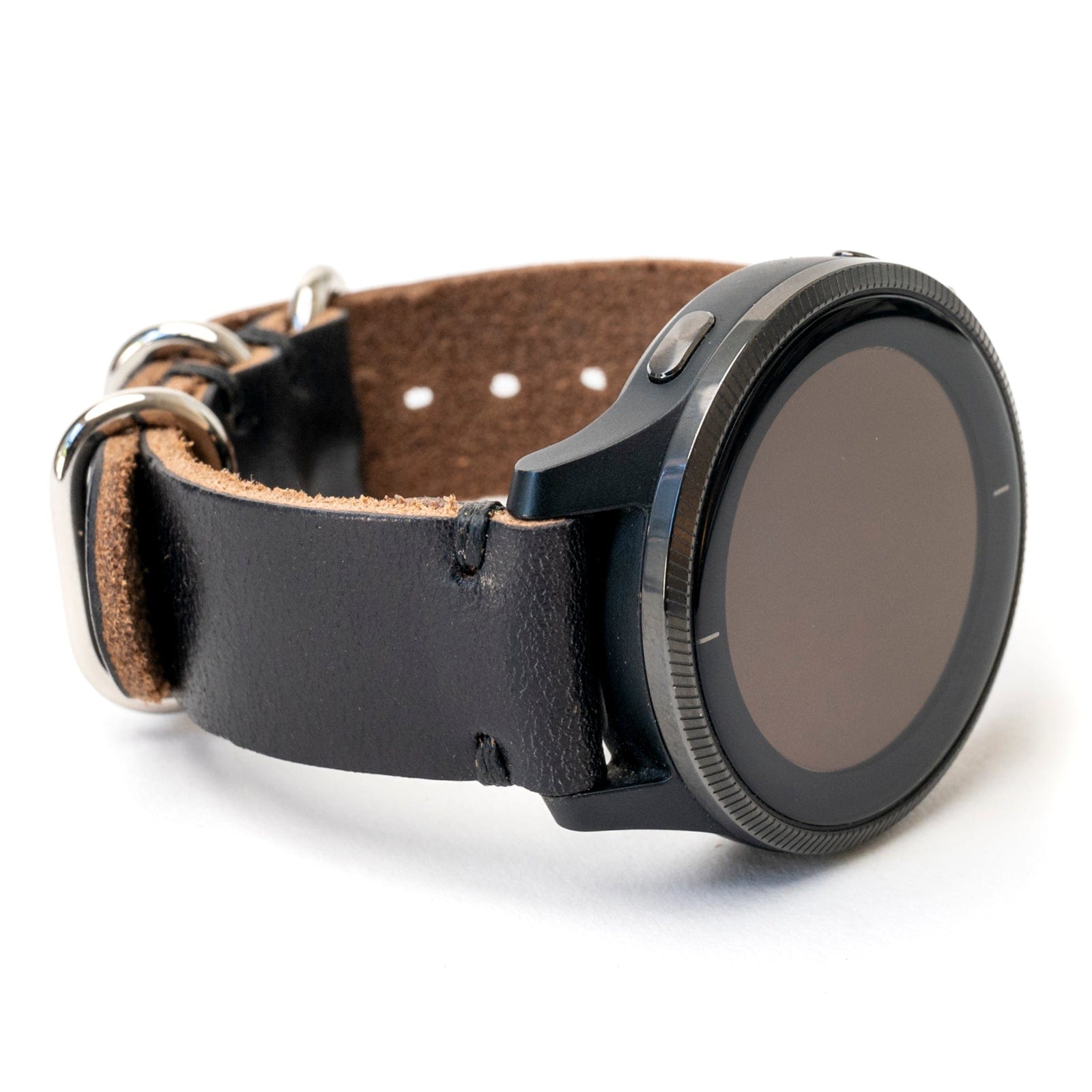 Premium Genuine Leather Replacement Watch Band for Garmin Smartwatches - Comfortable & Durable Strap for Fenix, Forerunner, Vivoactive Series - Perfect for Workouts, Running & Everyday Wear