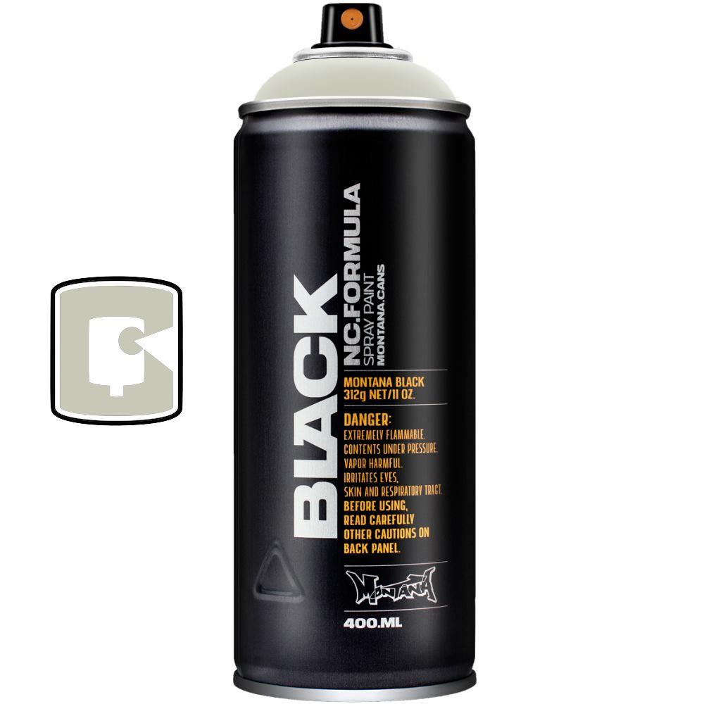 Montana Black 400ML Spray Paint - Premium Graffiti & Art Supplies for Walls, Canvas & DIY Projects - Quick-Drying, Vibrant Colors - Ideal for Artists, Crafters & Home Decor
