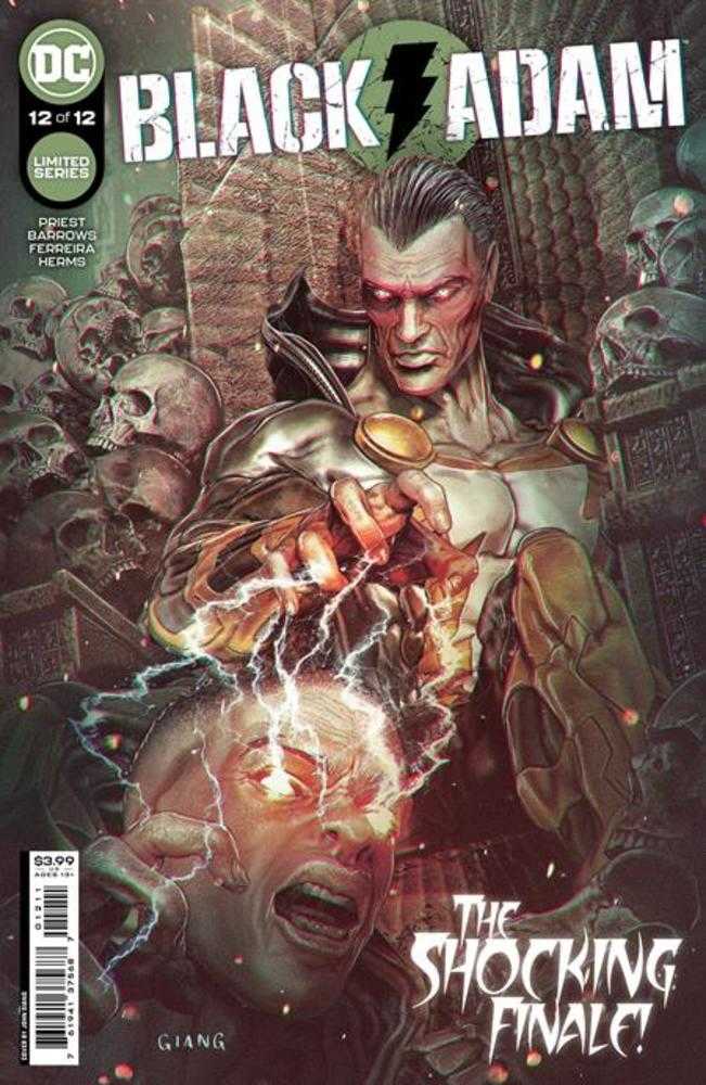Black Adam #12 (Of 12) Cover A by John Giang - DC Comics Limited Edition Collectible - Perfect for Comic Book Fans & Collectors