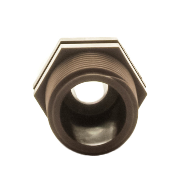 Hunter PLD075 Barb to 3/4 in. NPT Adapter - Brass Fitting for Air, Water & Fuel Lines - Perfect for Plumbing, HVAC & Automotive Applications