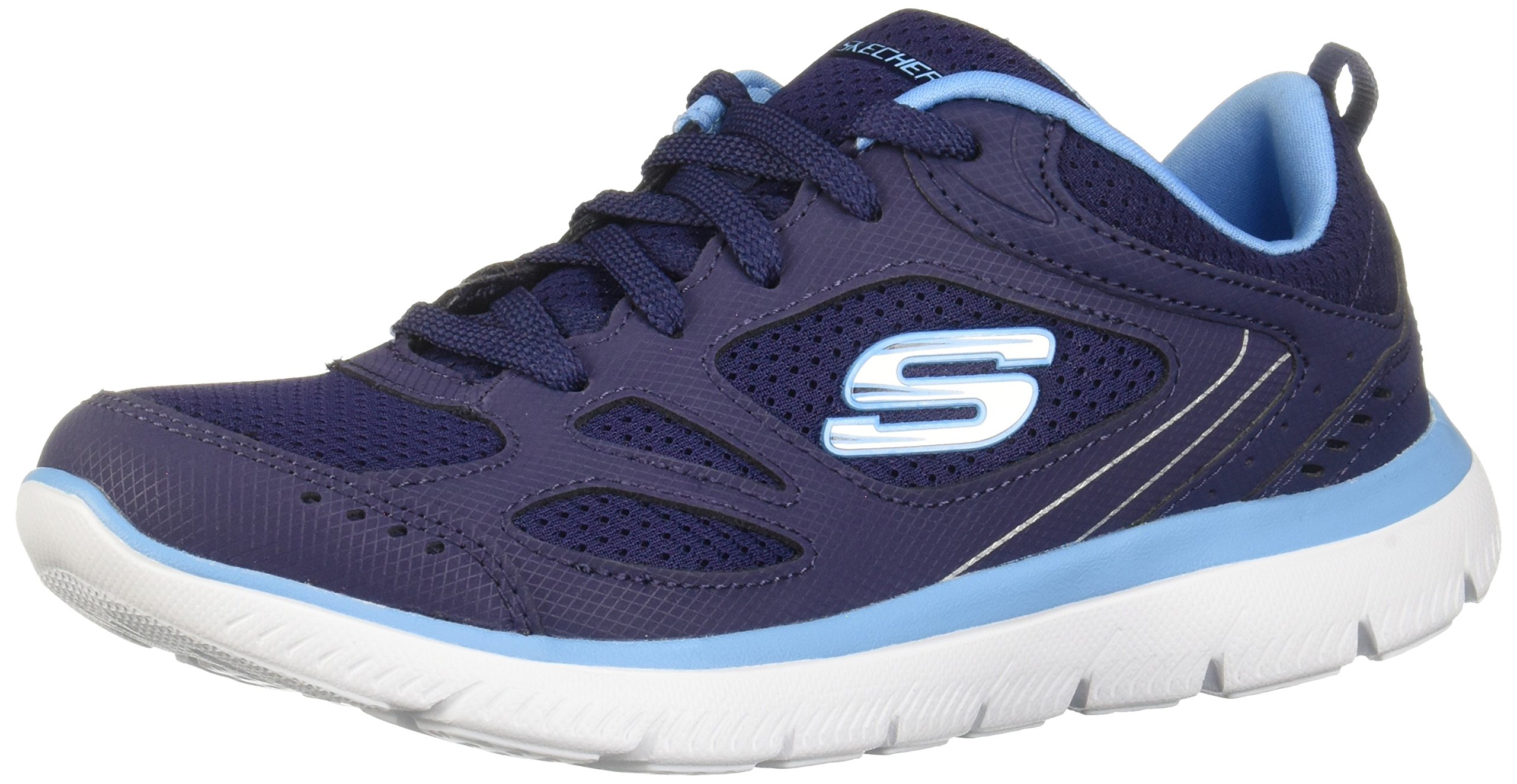 Skechers Women's Suited Comfortable Walking Shoes - Lightweight Slip-On Sneakers for Work, Travel & Everyday Wear | Breathable Mesh & Memory Foam Insole