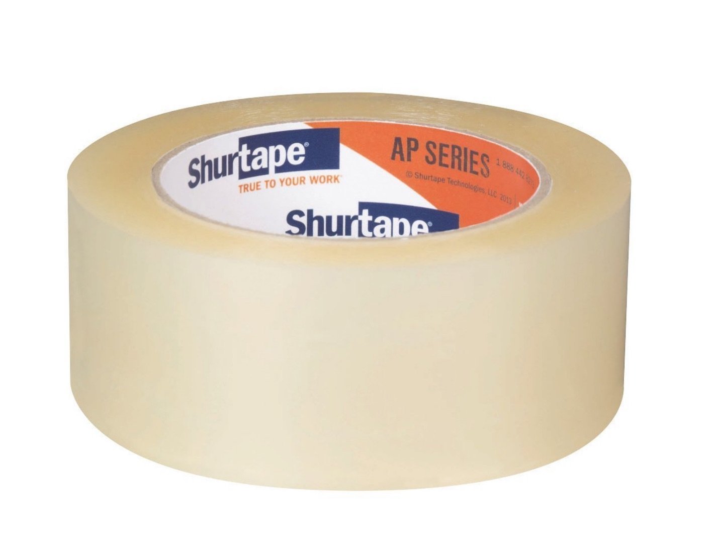 Shurtape AP 101 General Purpose Acrylic Film Packaging Tape, 100m x 48mm, Clear - 36 Pack (230982) | Strong Adhesive for Shipping, Moving & Storage | Seals Boxes Securely for Home & Office Use