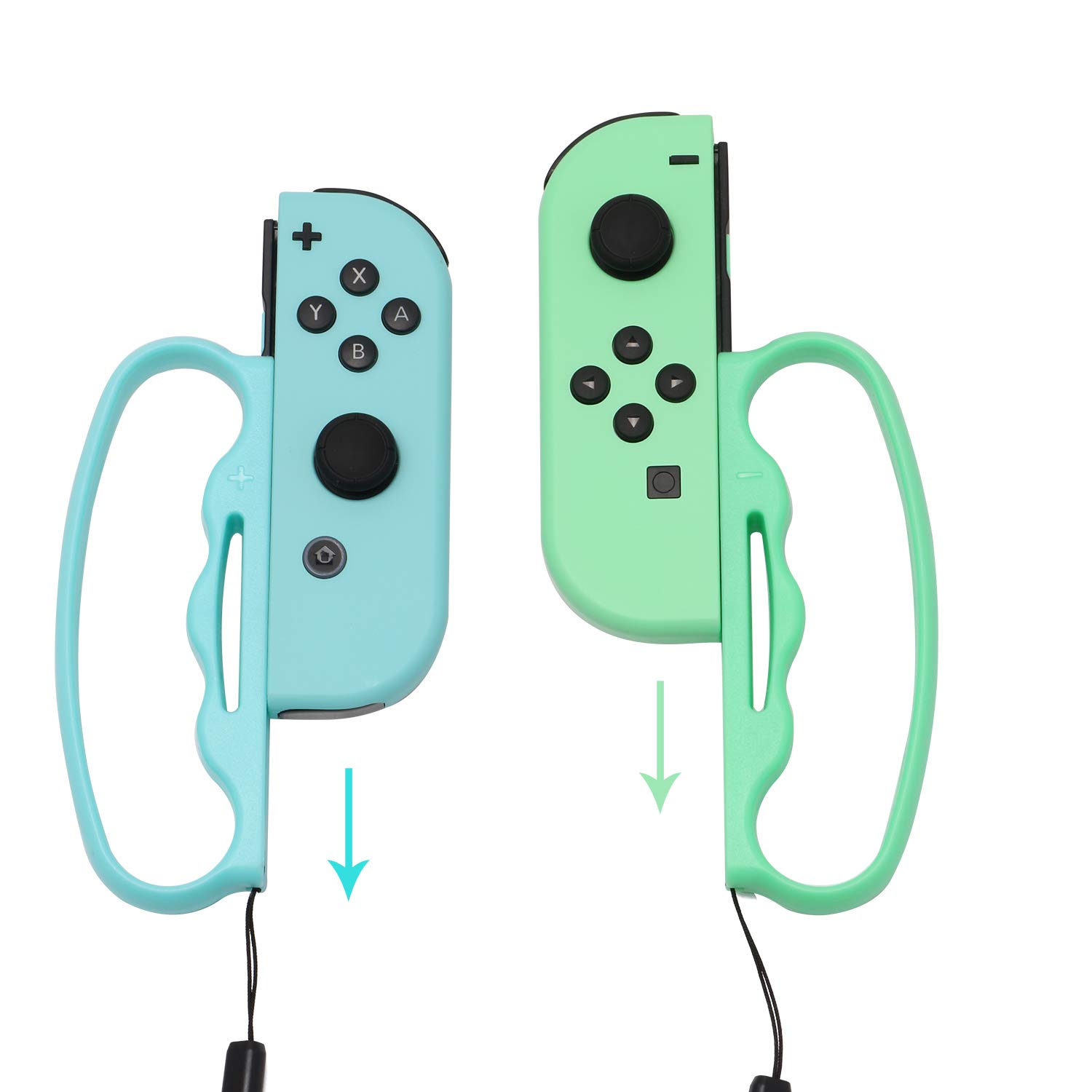 ECHZOVE Boxing Grip for Nintendo Switch - Fitness Boxing Controller for Switch Games (Animal Crossing New Horizons Edition) - Perfect for Home Workouts & Boxing Game Training