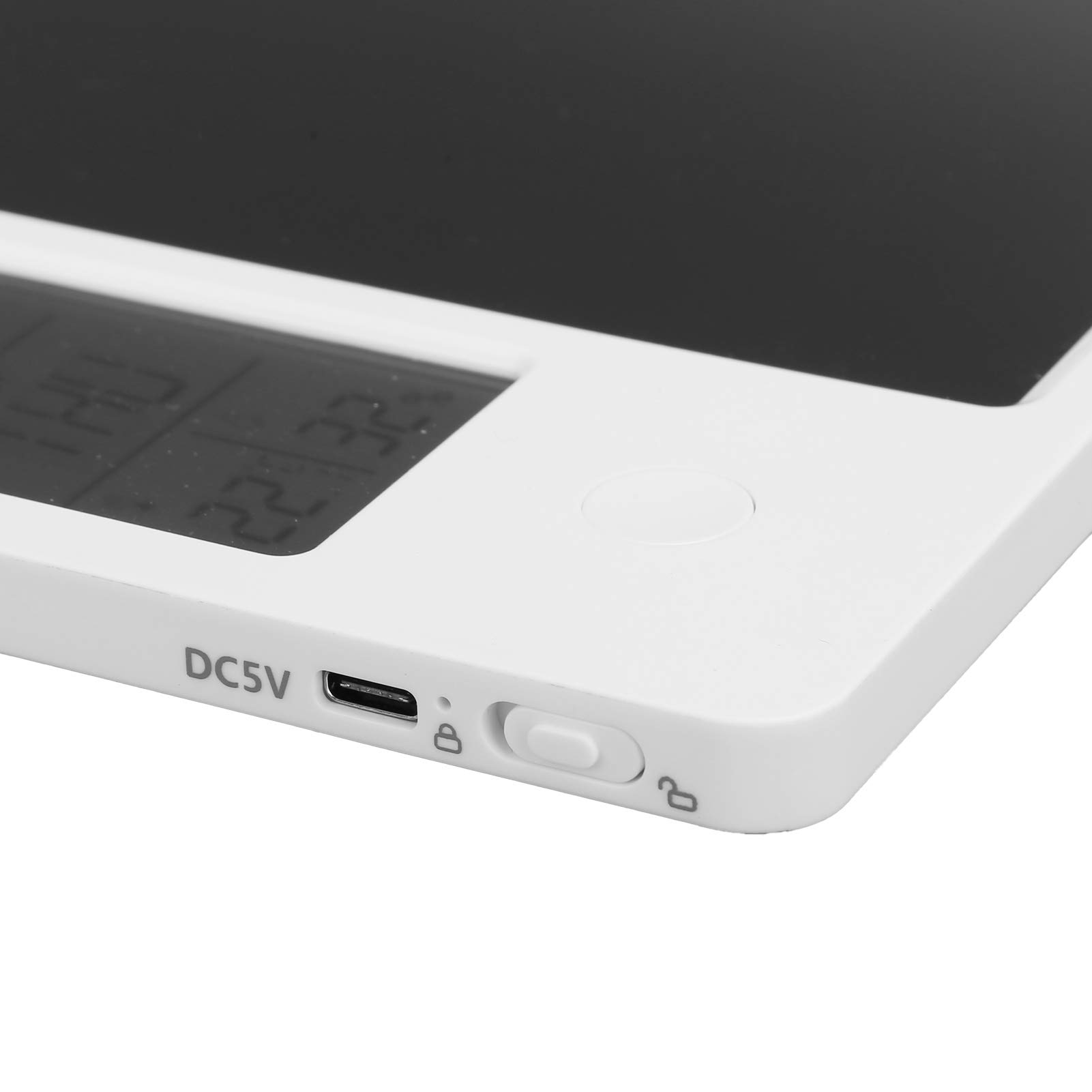 Digital Writing Tablet with LCD Screen - Electronic Calendar & Drawing Board for Desktop - Perfect for Note Taking, Sketching & Planning - Ideal for Office, School & Home Use
