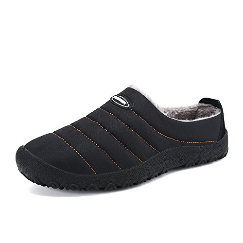 **KUBUA Men's and Women's Warm Winter Slippers - Indoor/Outdoor Cozy Cotton House Shoes for Home, Office & Travel**