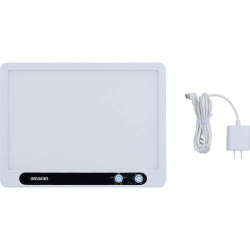 Amaran Verge Bi-Color LED Light Panel - 5600K Daylight & 3200K Tungsten White - Professional Photography & Video Lighting for Studio, YouTube, and Live Streaming