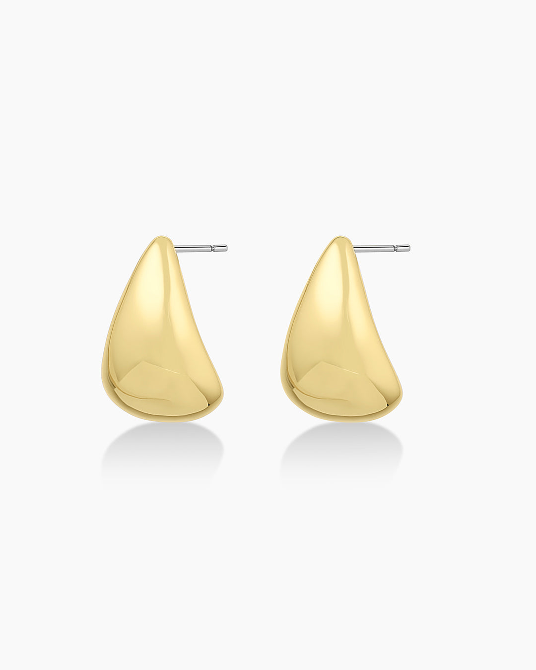 Elegant Gold Plated Banks Earrings for Women - Trendy Dangle Hoop Earrings for Daily Wear & Special Occasions