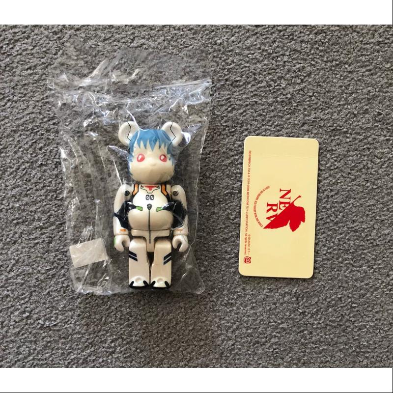 Bearbrick Series 13 SF EVA NERV Rei Ayanami 100% Collectible Figure - Perfect for Anime Fans, Model Collectors & Home Decor Display