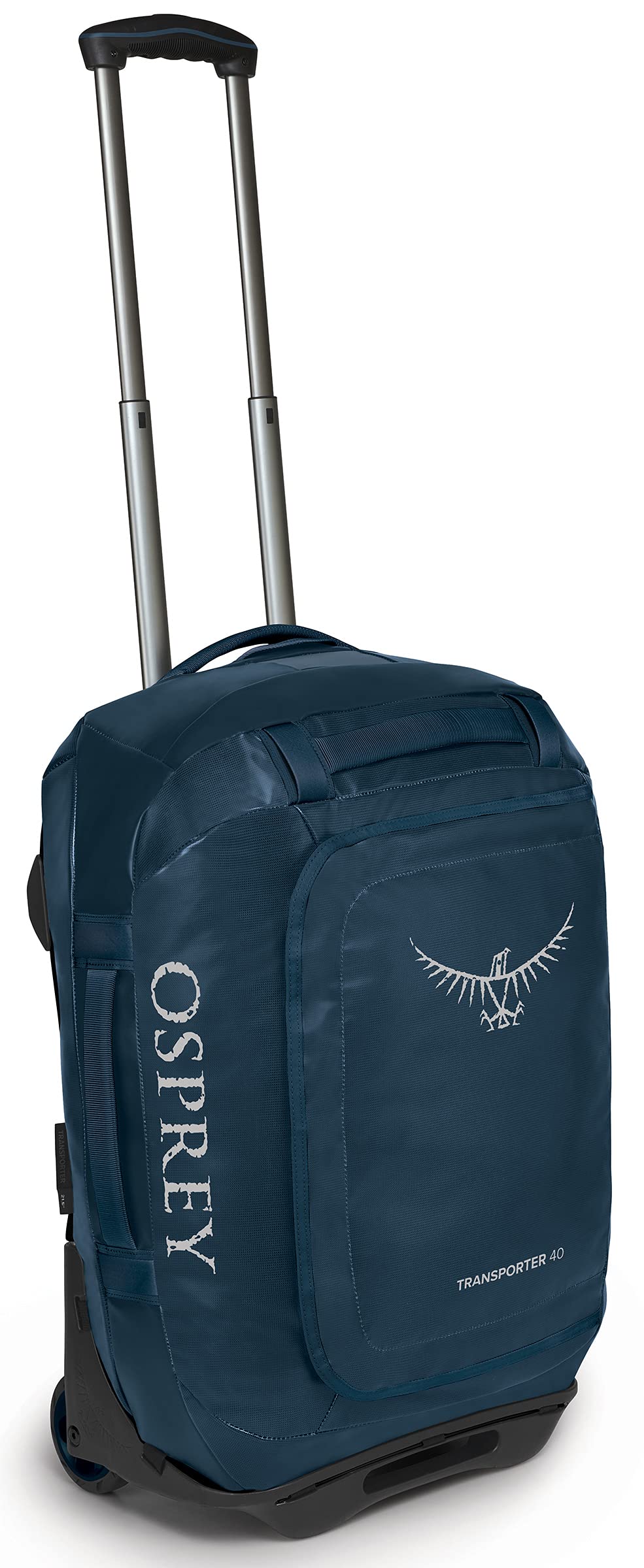 Osprey Transporter Wheeled Travel Duffel Bag - Water-Resistant Rolling Luggage for Air Travel, Camping & Outdoor Adventures | Carry-On Duffle with Wheels for Men & Women