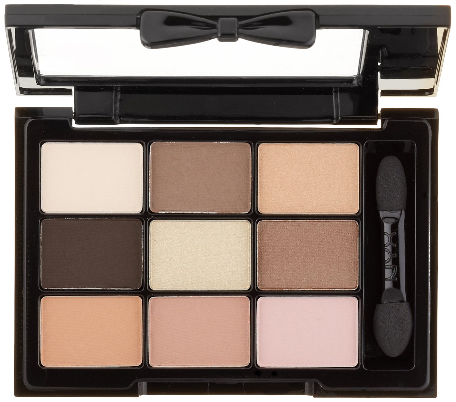 NYX Cosmetics Love in Paris Eyeshadow Palette - Madeleines & Macaroons (0.028 oz) | Long-Lasting Pigmented Shades for Day & Night Makeup Looks | Perfect for Parties, Date Nights & Professional Makeup Artists