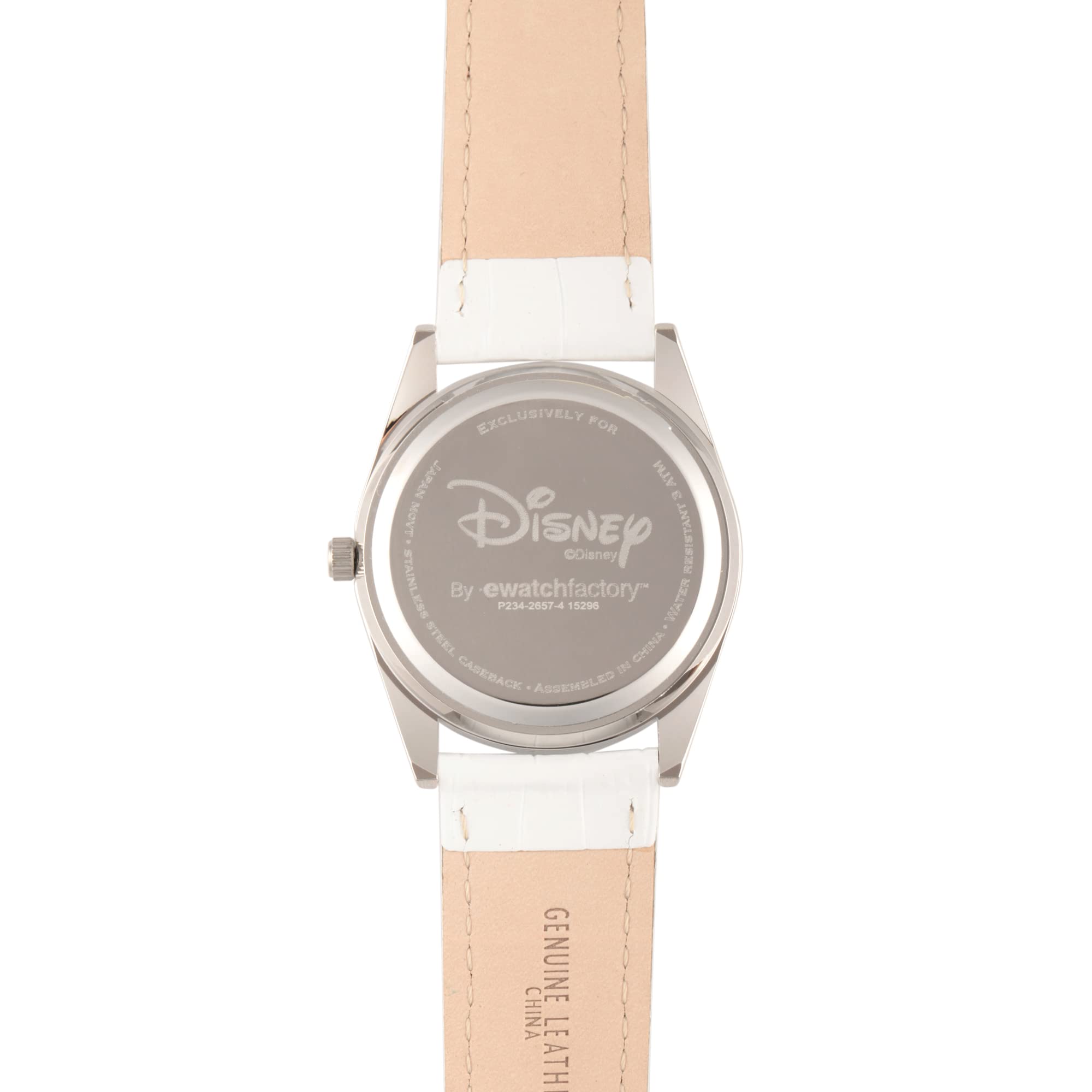Disney Glitz Round Analog Quartz Watch for Women - Stylish & Elegant Timepiece for Everyday Wear, Office, Parties & Special Occasions