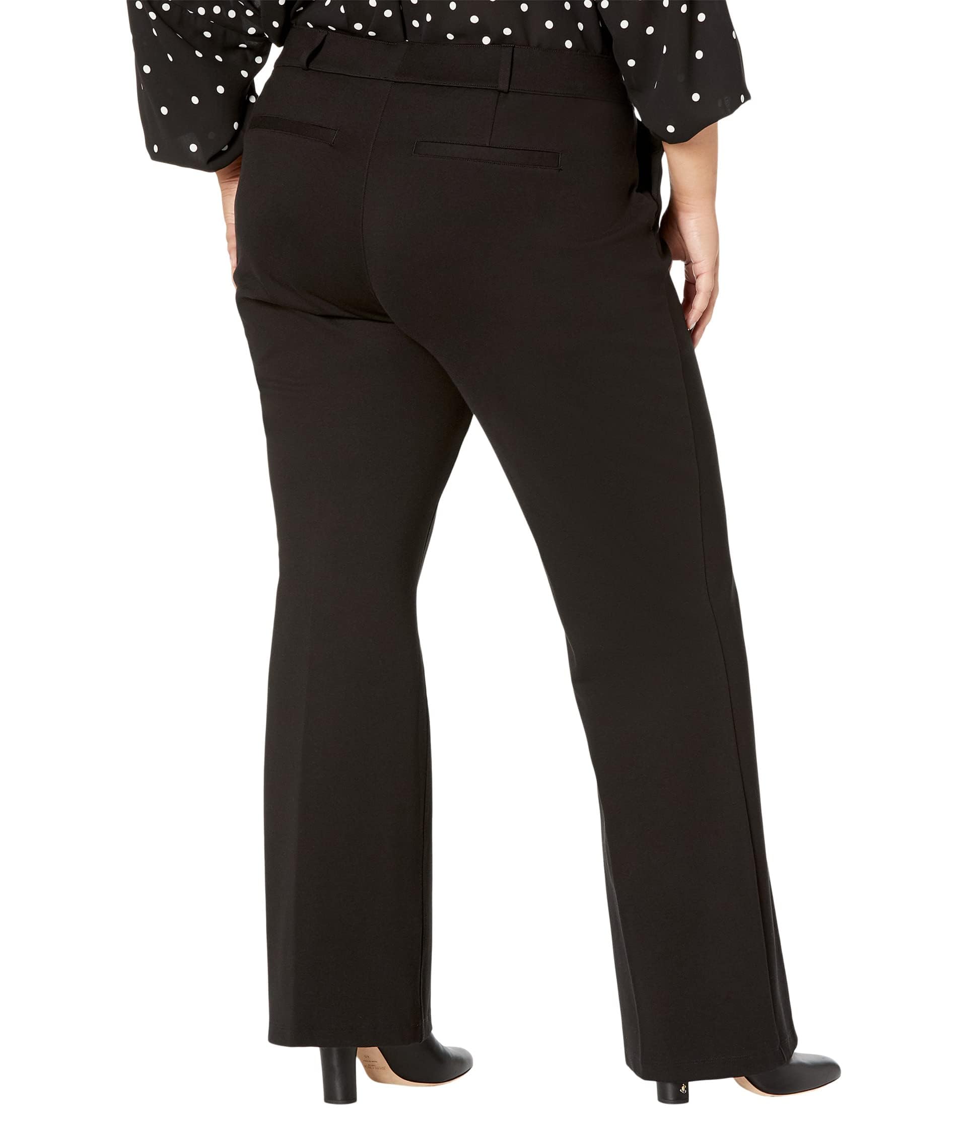 NYDJ Women's Plus Size Pull-On Flare Leg Trousers - Stretchy Comfort Pants for Work & Casual Wear | Perfect for Office, Travel & Everyday Outfits