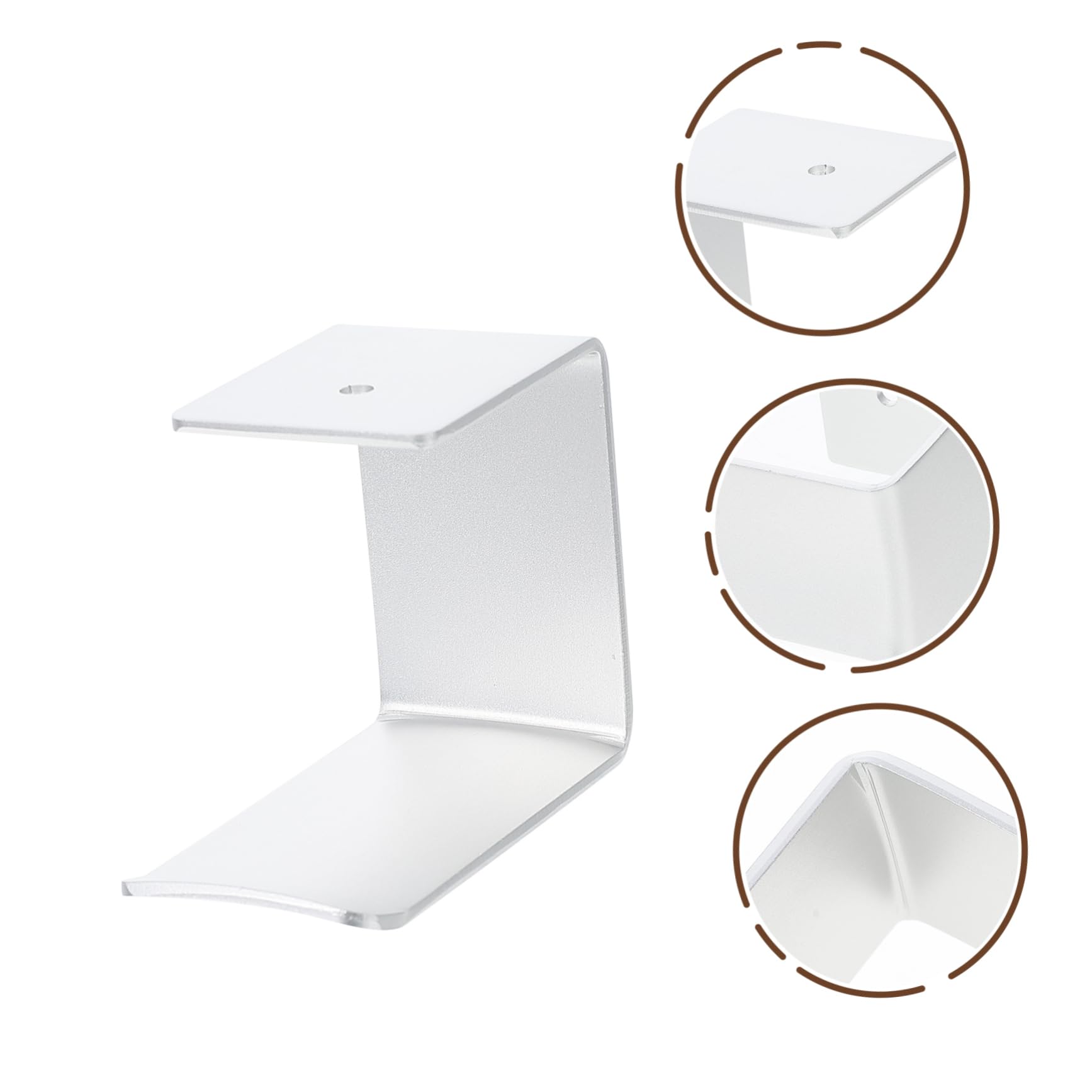 Premium Aluminum Alloy Headphone Stand - Healeved 3-Pack Elegant Headset Holder for Gaming & Office - Organize Desk & Protect Headsets - Perfect for Workstations, Gaming Setups & Home Offices