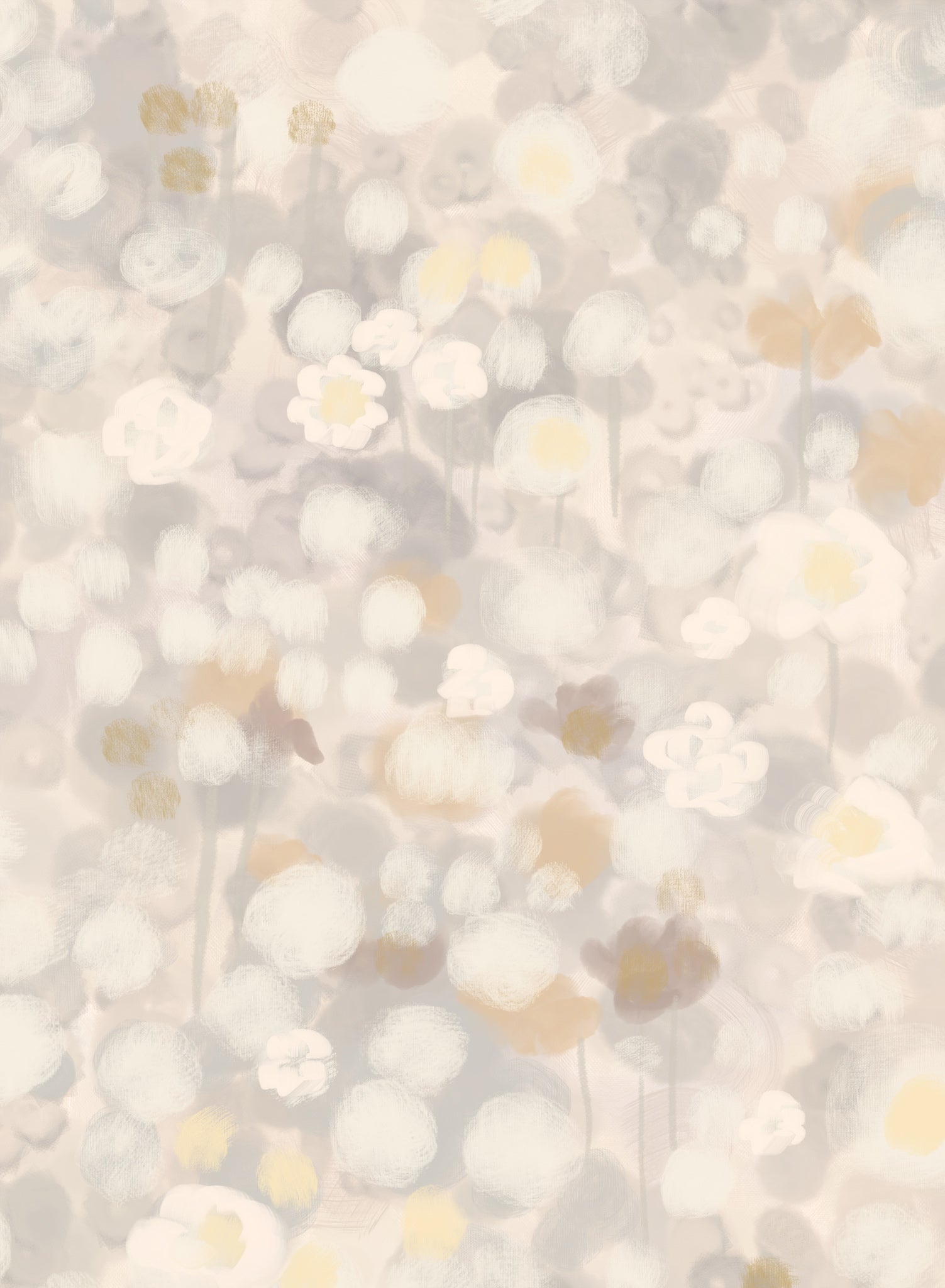 Floral Wallpaper - Elegant Botanical Prints for Home Decor | Perfect for Living Room, Bedroom & Office