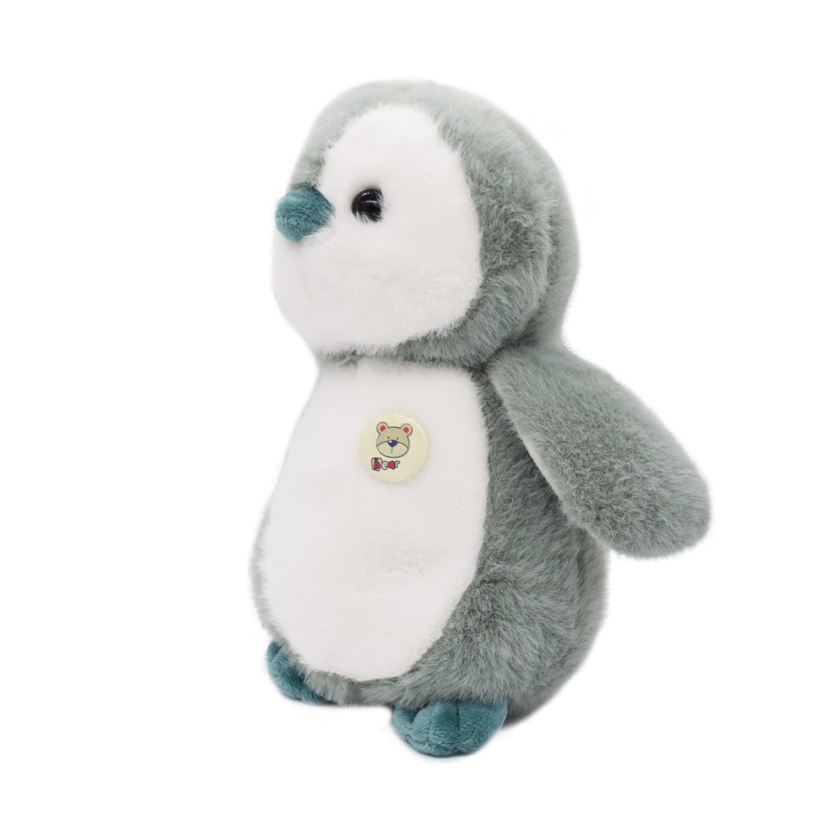 Soft Green Plush Penguin Stuffed Animal Toy - 10 Inch Cuddly Penguin Pillow for Kids, Nursery Decor & Birthday Gifts | Perfect for Bedtime, Playtime & Room Decoration