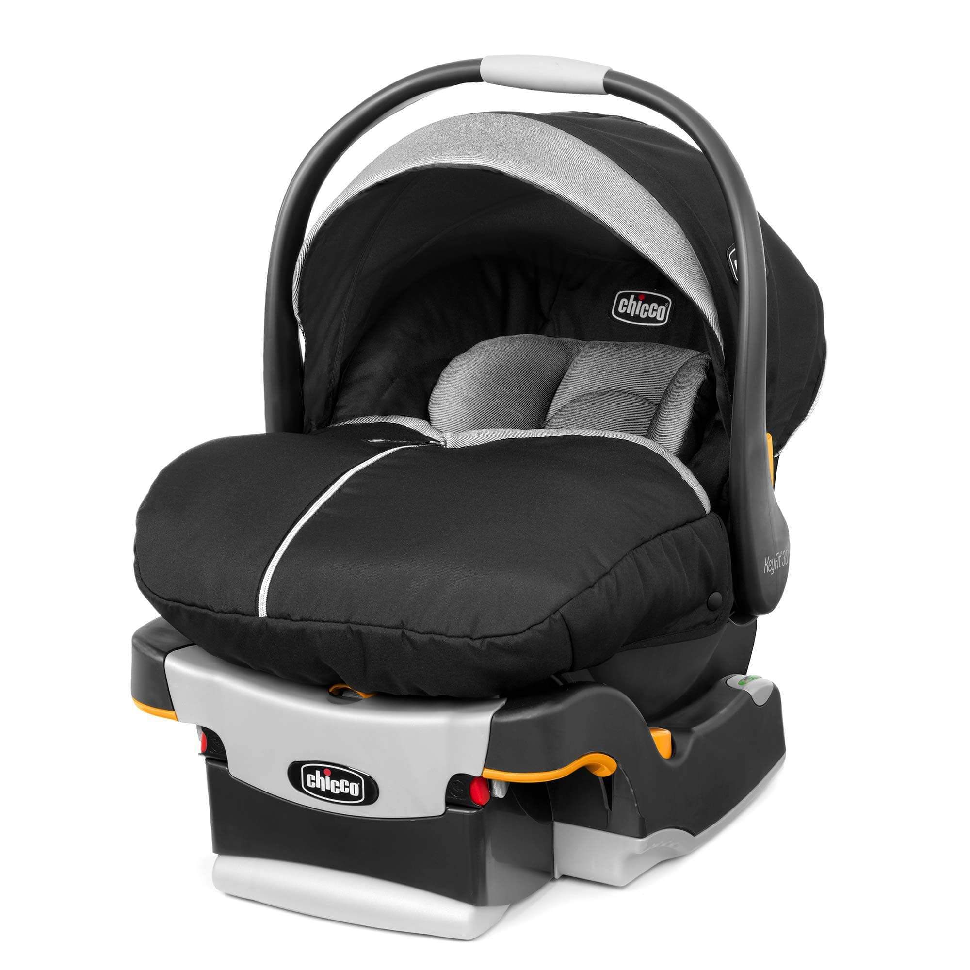 Chicco KeyFit 30 Zip Infant Car Seat - Lightweight & Safe Baby Carrier for Newborns to 30 lbs | Easy Installation & Machine-Washable Cover | Perfect for Travel & Daily Commute