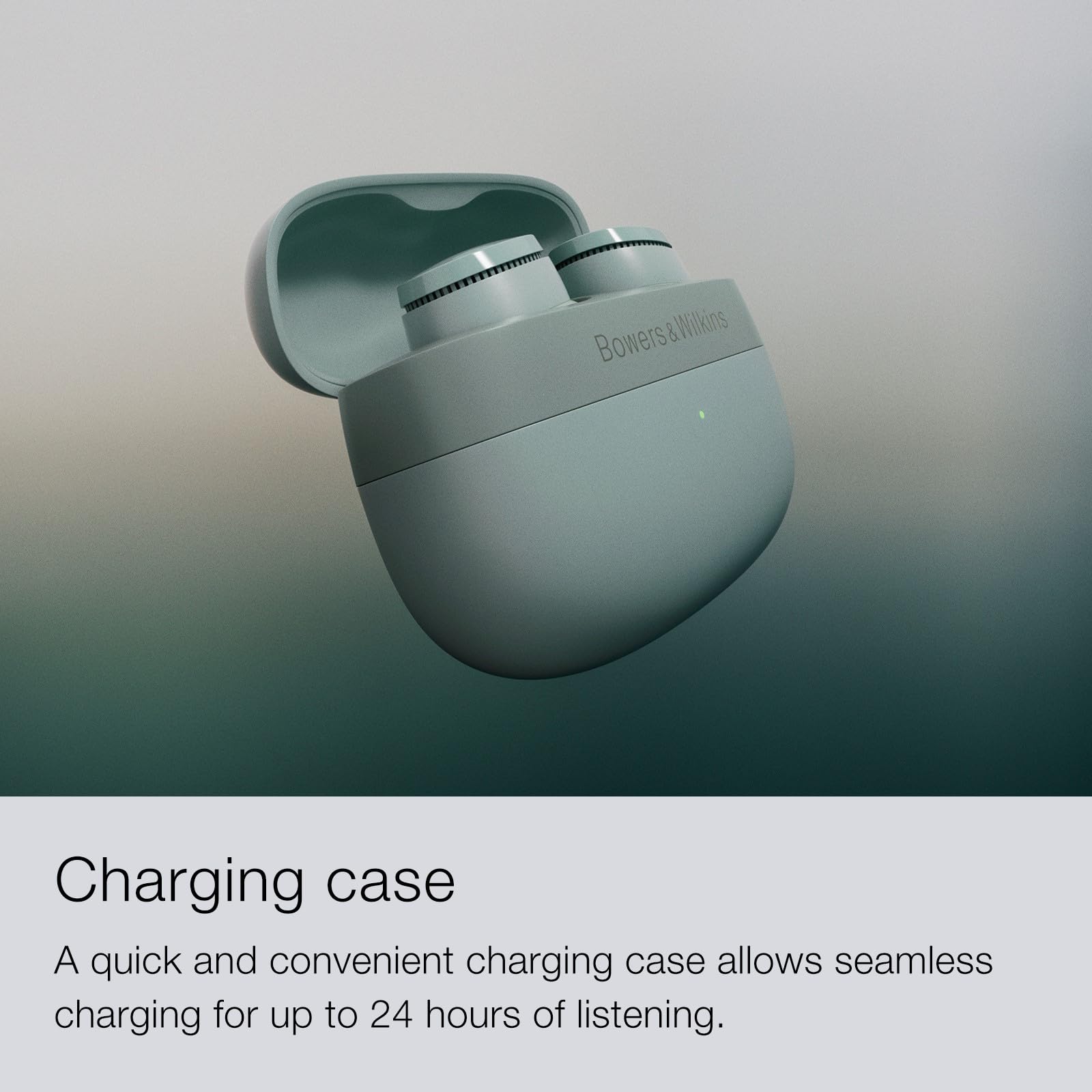 Bowers & Wilkins Pi6 Wireless Earbuds (Cloud Grey) - Bluetooth 5.0 in-Ear Headphones with aptX Adaptive, 12mm Drivers & Active Noise Cancelling | 3-Mic System, 15-Min Quick Charge | Perfect for Commuting, Workouts & Travel