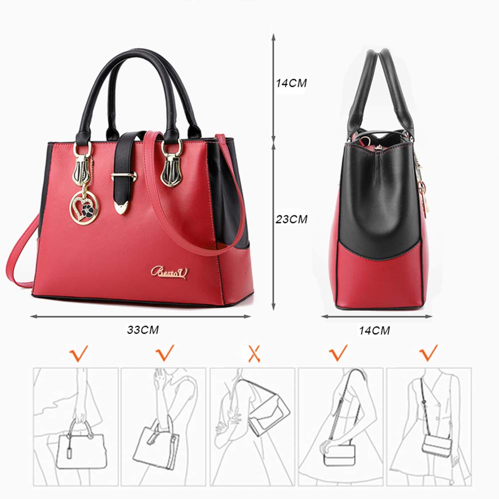 Stylish Women's Purses & Handbags - Tote, Shoulder & Crossbody Bags with Detachable Long Strap | Perfect for Work, Travel & Everyday Use