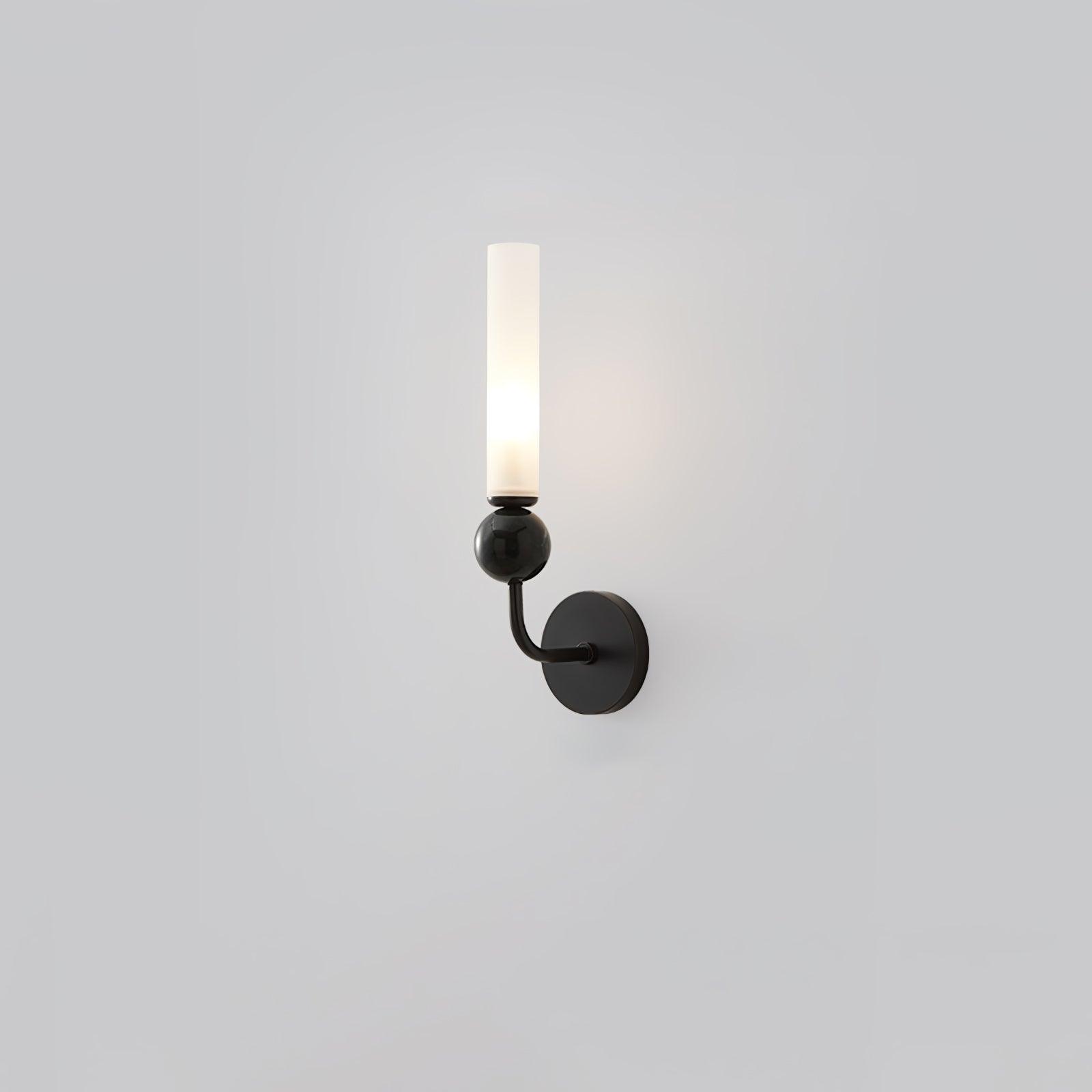 Elegant Marble Vertical Wall Lamp - Modern LED Sconce for Bedroom, Living Room & Hallway Lighting | Dimmable & Energy Efficient