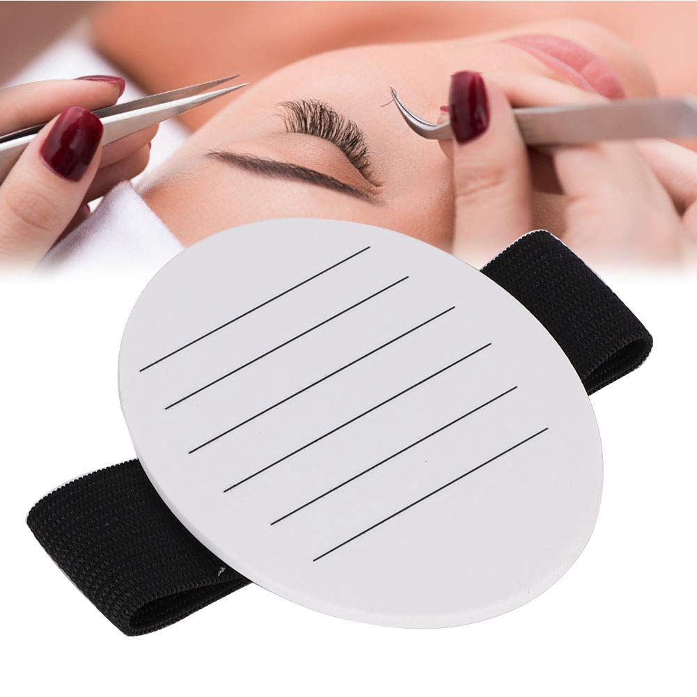 7-15mm False Eyelash Tray Holder - Portable Acrylic Lash Extension Bracket for Professional & DIY Eyelash Grafting | Perfect for Salon, Home Use & Travel Makeup Kit
