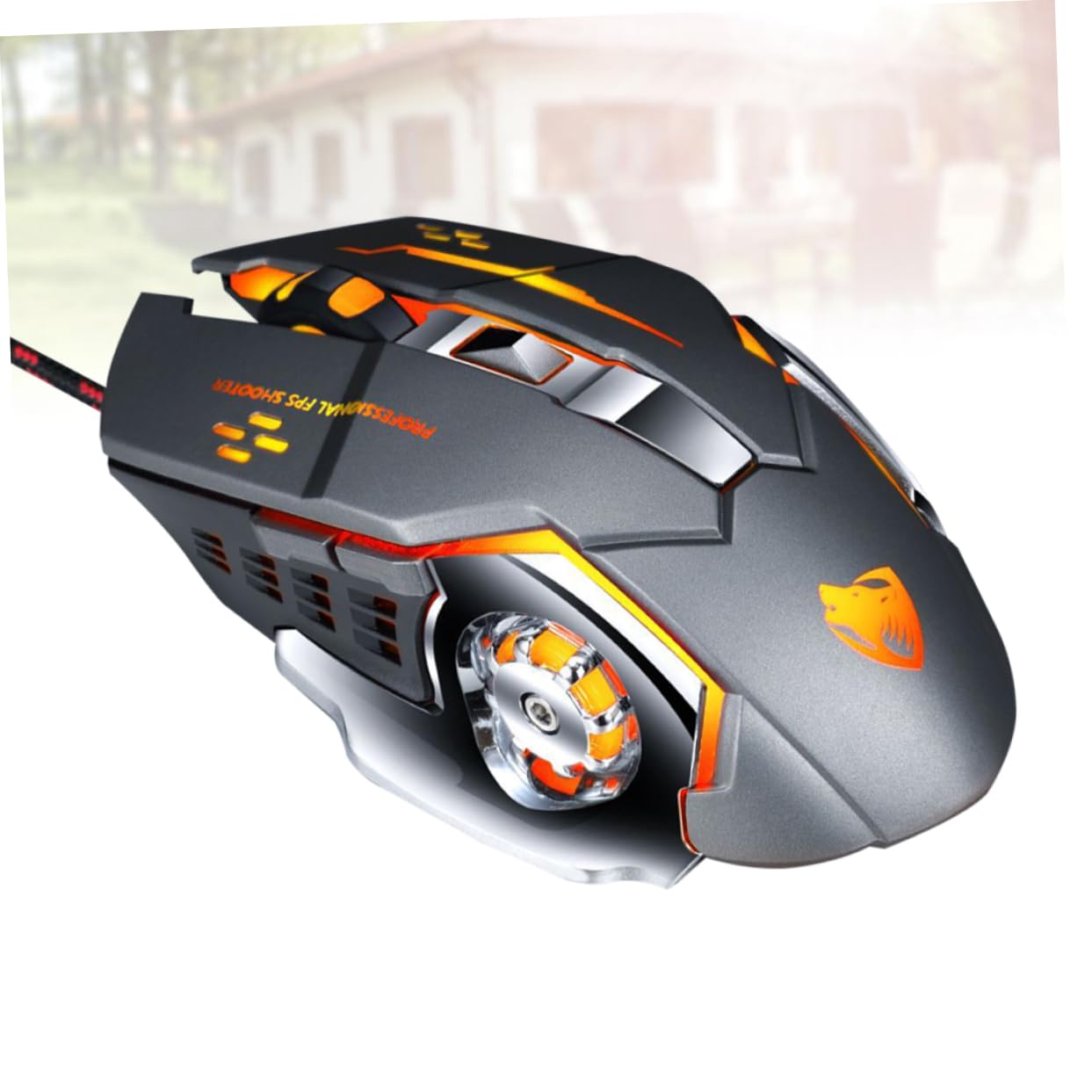 Gadpiparty 2 Pack Wired Gaming Mouse - USB Optical Computer Mouse with Ergonomic Design for PC, Laptop, Office & Gaming - V6 Mechanical Corded Mouse (Great for Work, Gaming & Everyday Use)