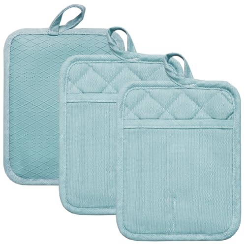 Pot Holders Blue