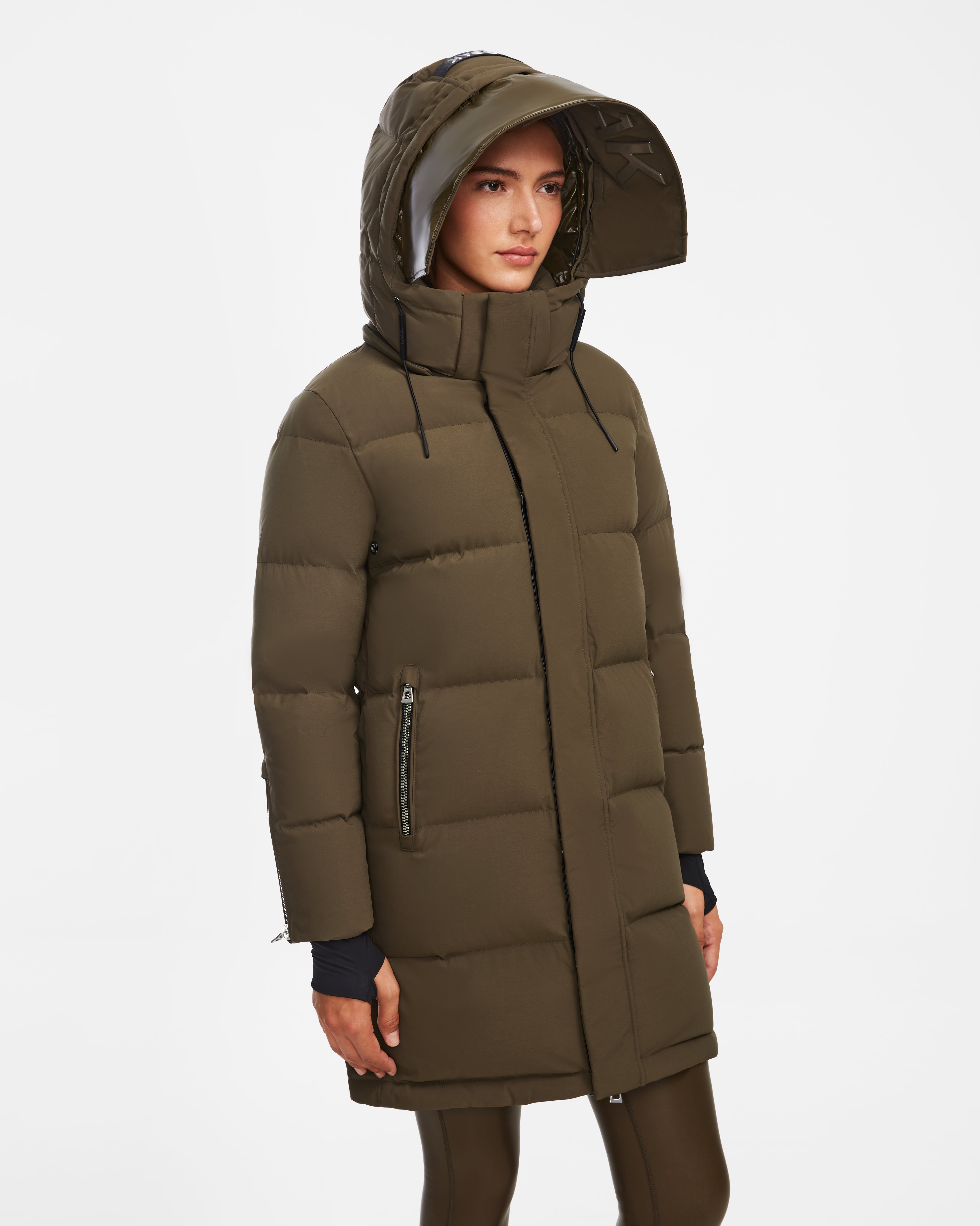JOELLE M 8123597 Army Green Women's Casual Jacket - Perfect for Outdoor Adventures & Daily Wear
