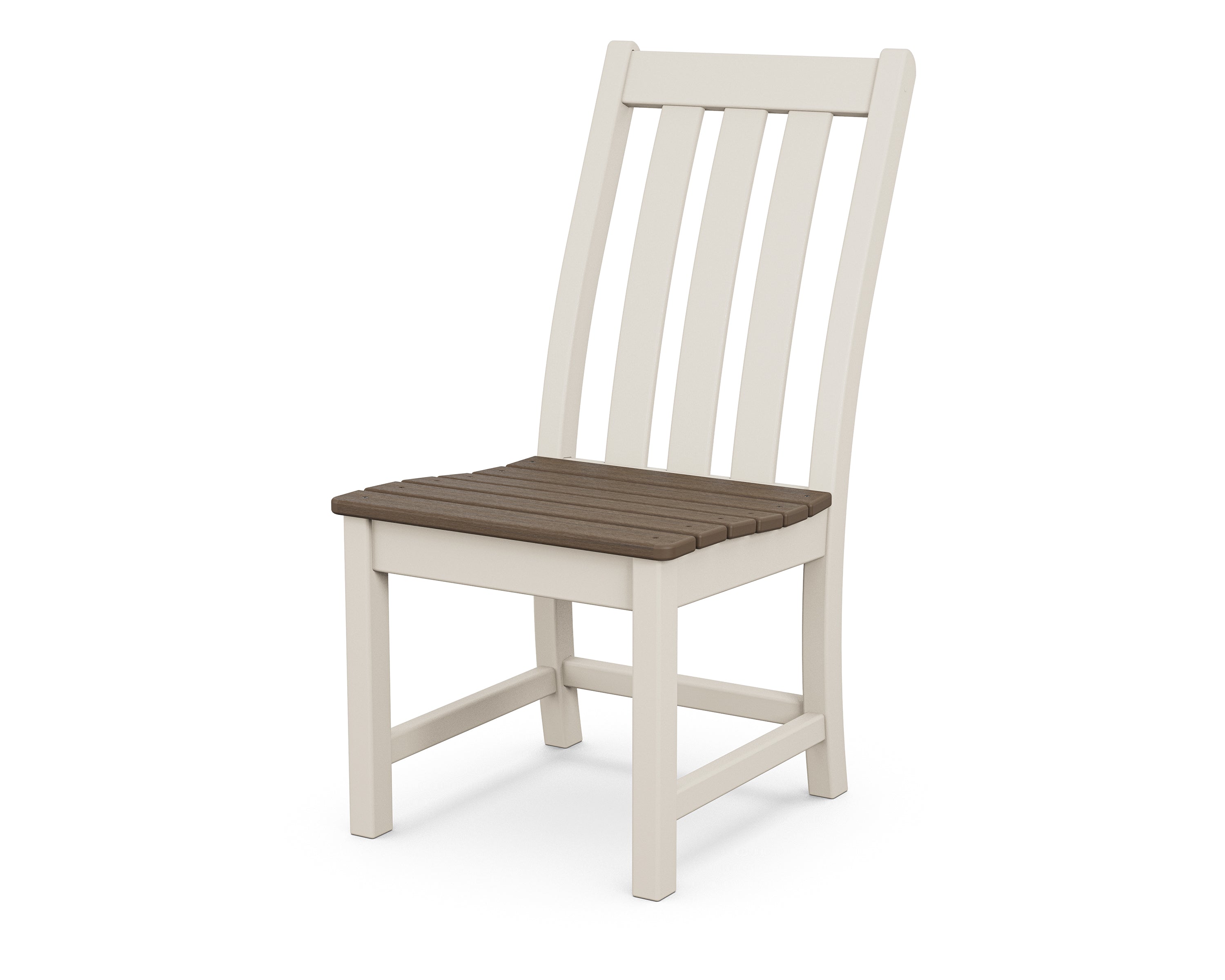 POLYWOOD Vineyard Dining Side Chair - Weather-Resistant Outdoor Furniture for Patio, Garden & Poolside Use