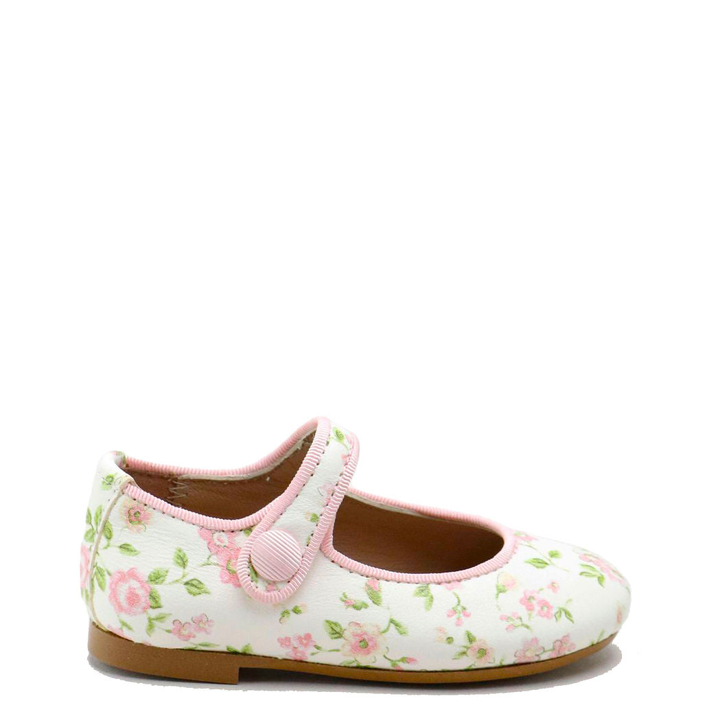 Pastel Floral Mary Jane Shoes for Women - Comfortable & Stylish Casual Flats for Spring & Summer Outfits | Perfect for Work, Dates, and Everyday Wear