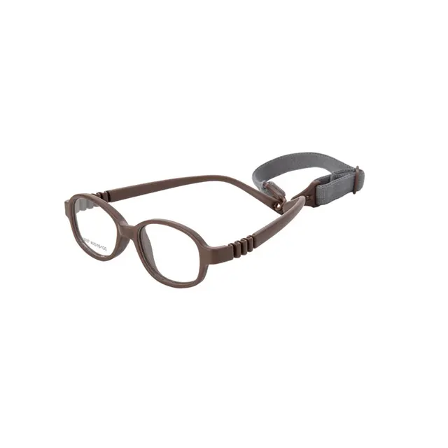 Unbreakable Kids Flexible Glasses with Strap - Shatterproof Eyewear for Toddlers Age 2-3 Years (Model 6037) - Perfect for Playtime, Sports & Outdoor Activities