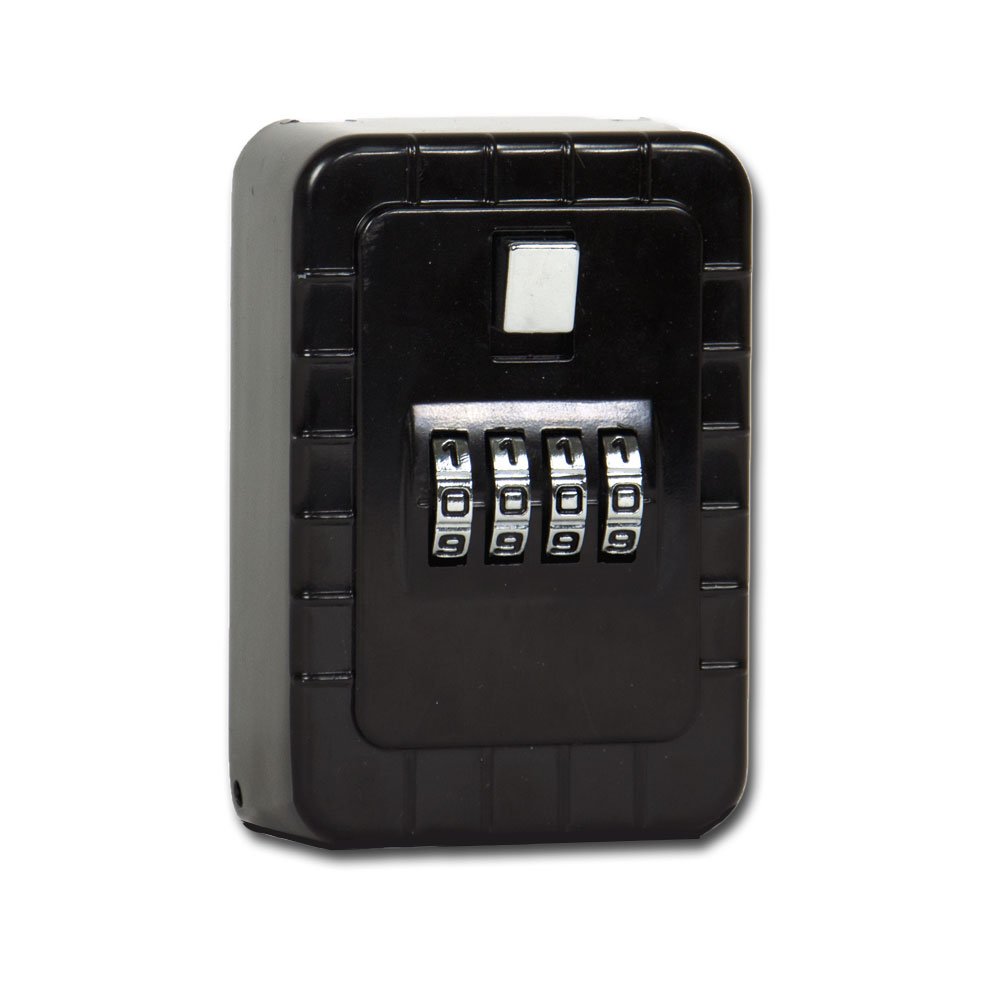 TruePower Select Wall-Mounted Key Safe Box - Secure Storage for 5 Keys - Perfect for Home, Office & Vacation Rental Security