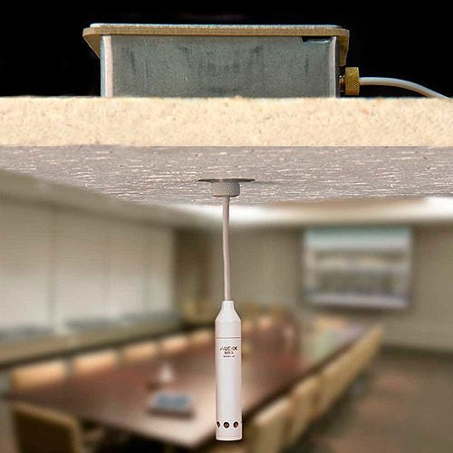Audix M55WO Omni-Directional Ceiling Microphone with Adjustable Height - Perfect for Conference Rooms, Classrooms & Home Studios