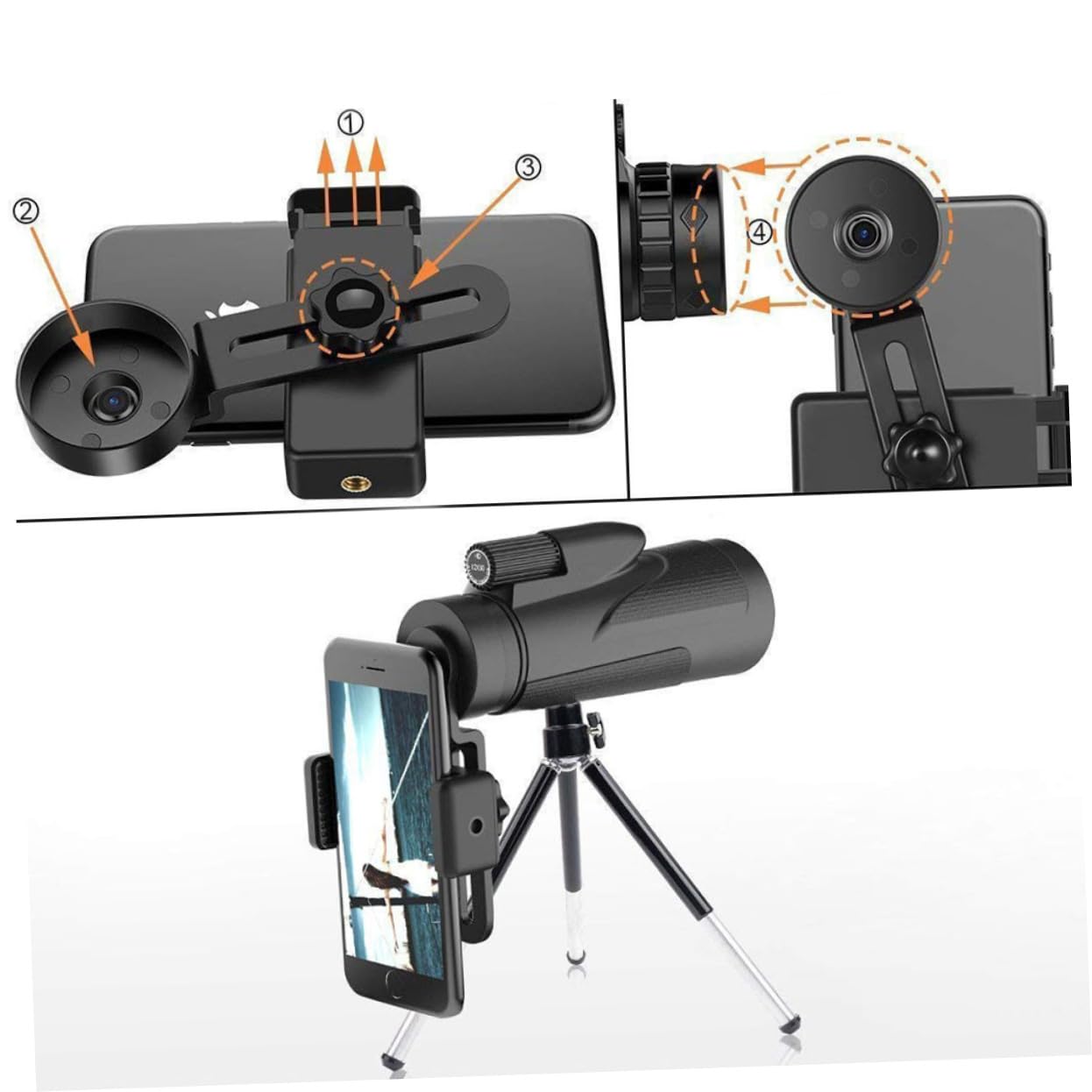 Veemoon 12x50 High Power Binoculars for Bird Watching, Hunting & Outdoor Adventures - Compact & Lightweight with Tripod Stand - Perfect for Adults, Kids & Teens - Ideal for Hiking, Camping & Wildlife Observation