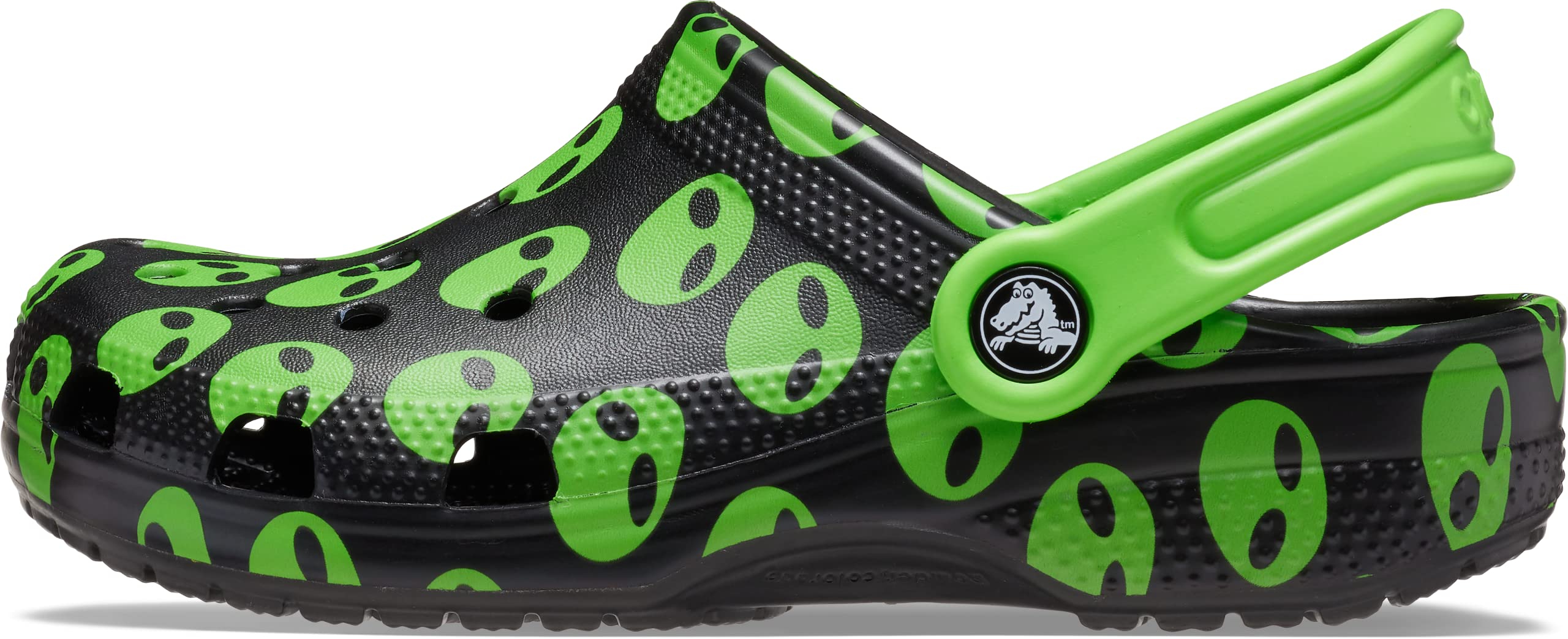 Crocs Kids' Classic Graphic Clog - Comfortable & Lightweight Water Shoes for Boys & Girls - Perfect for Beach, Pool & Outdoor Play