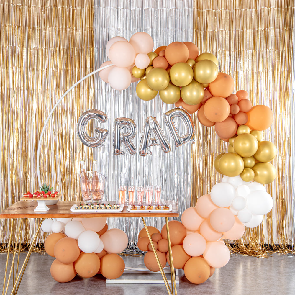 Balloonify Silver Mylar Letter R Balloon - 16 Inch Large Alphabet Foil Balloon for Birthday Party Decorations, Baby Showers & Graduation Celebrations