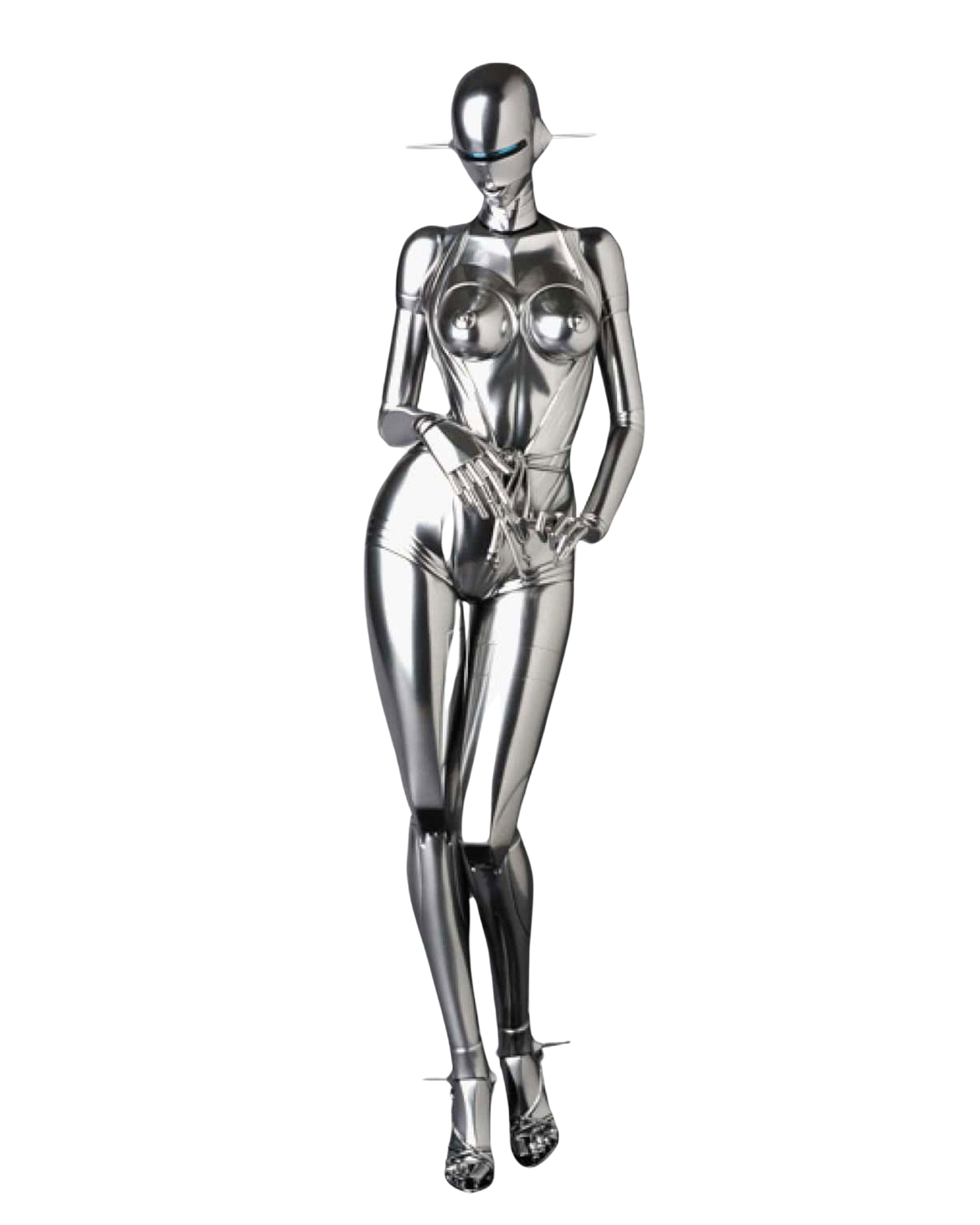 Sexy Robot Standing Model A - Futuristic Home Decor & Collectible for Sci-Fi Fans - Perfect for Bedroom, Office, or Man Cave Display