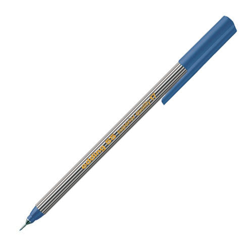 edding 55 Fine Line Permanent Marker - Black Ink, Waterproof & Fade-Resistant for Art, Labeling & Office Use