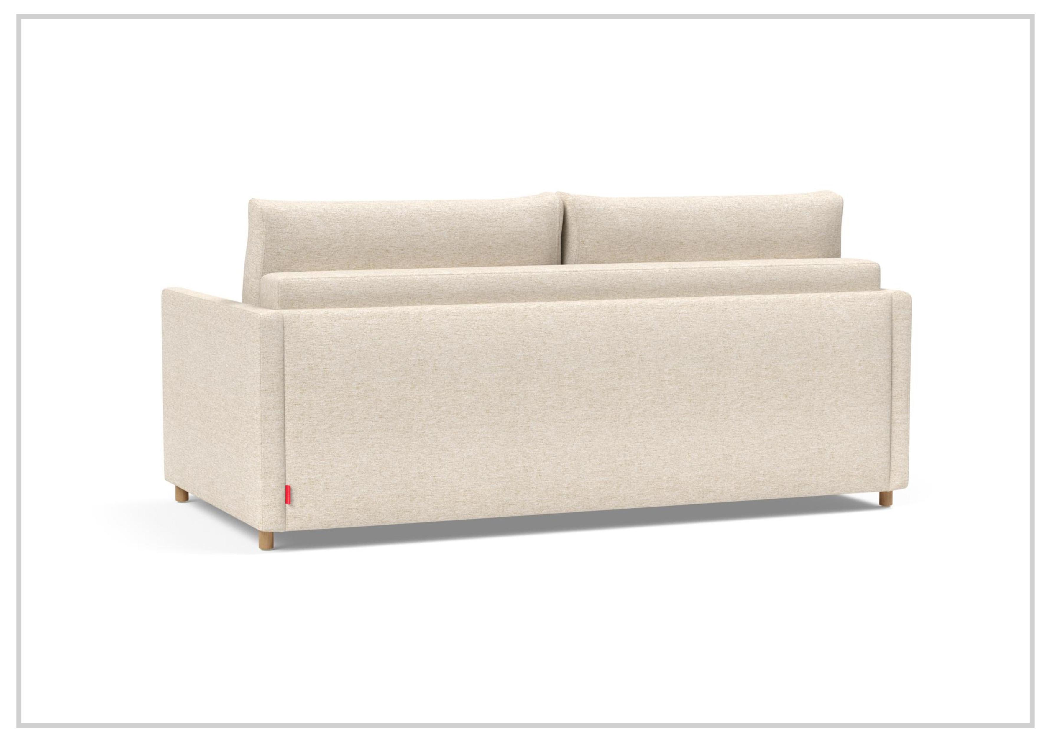 Innovation Living Neah Fabric 2-Seater King Size Sleeper Sofa Bed - Convertible Comfort for Small Spaces & Guest Rooms