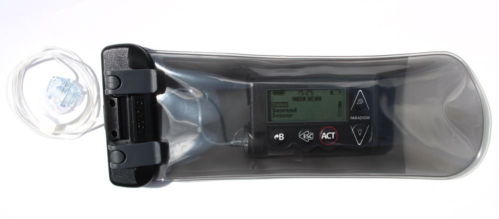 Waterproof Aquapac 158 Case for Microphones & Insulin Pumps - Ideal for Outdoor Adventures, Music Performances & Active Lifestyles