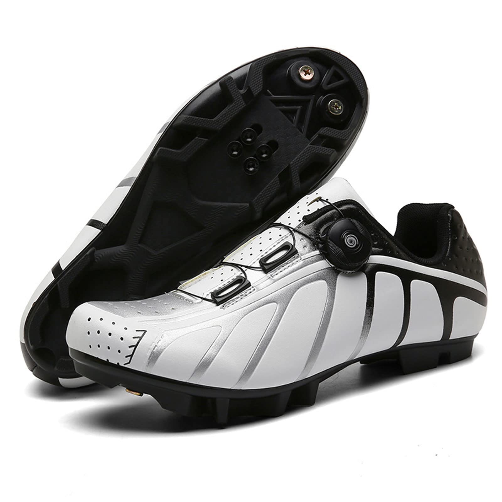 GZDD Professional Road & Mountain Bike Shoes for Men & Women - Durable Rubber Sole Cycling Sneakers - Plus Size Available - Perfect for Commuting, Racing & Outdoor Cycling Adventures