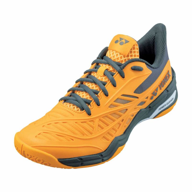 Yonex Power Cushion Cascade Drive Unisex Badminton Shoes - Lightweight Comfort & Shock Absorption for Indoor Court Sports (Yellow/Graphite) - Perfect for Badminton, Squash & Indoor Tennis Players