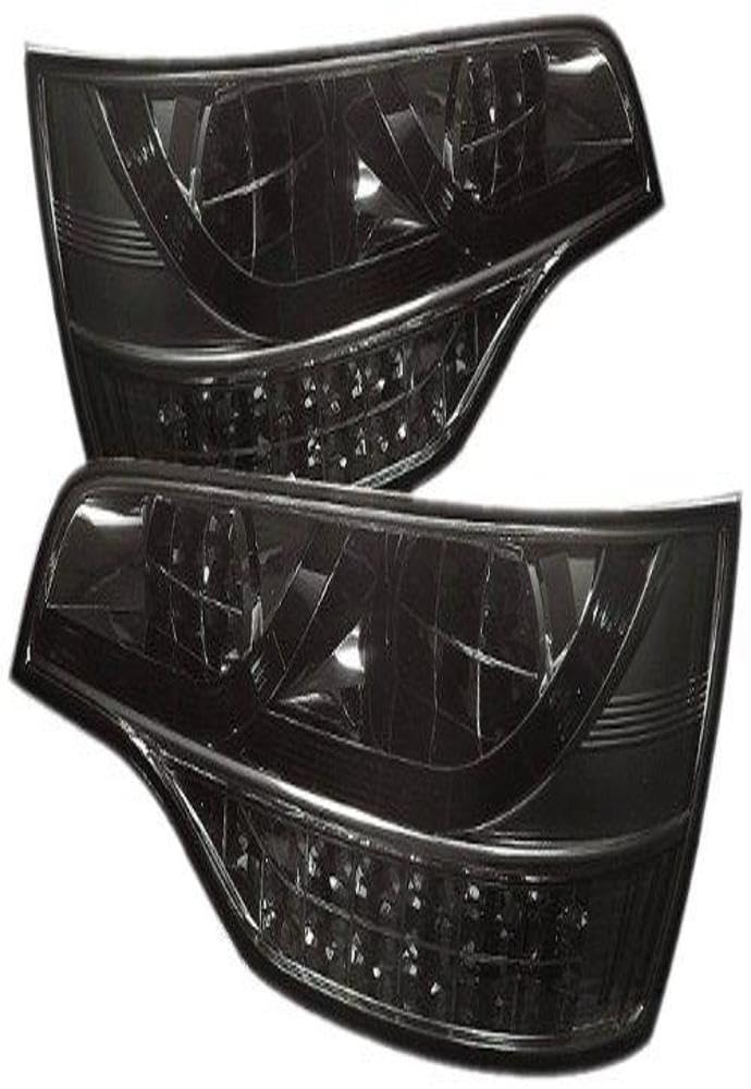 Spyder LED Tail Lights - Smoked Lens with Sequential Turn Signal & BSM (ALT-YD-GS19LED-LED-BSM) | Direct Fit Replacement for Enhanced Night Visibility & Safety