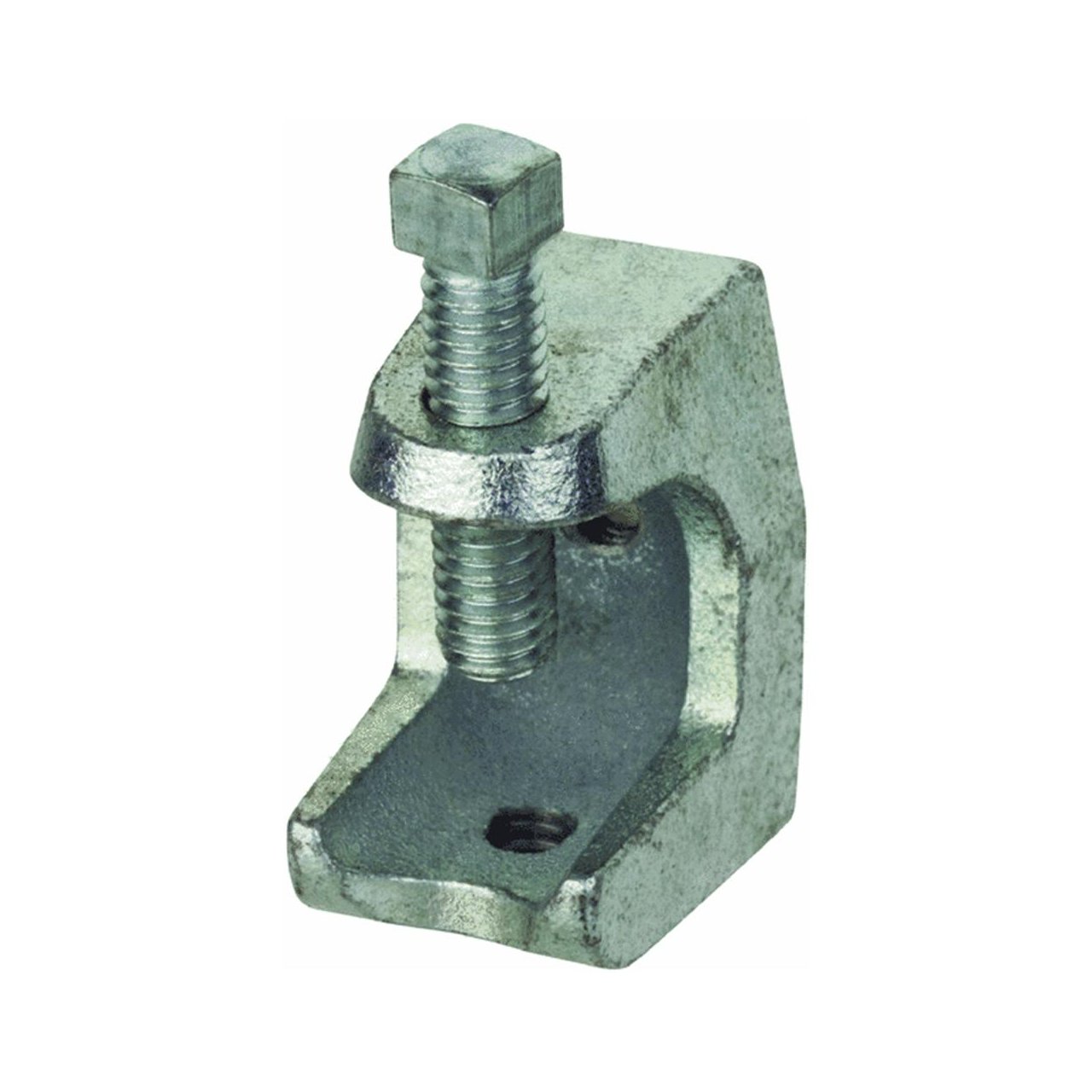 Halex 1 Inch Electroplated Malleable Iron Beam Clamp - Heavy Duty Construction Clamp for Steel Beams, I-Beams, and Structural Support - Perfect for Construction, HVAC, and Electrical Installations