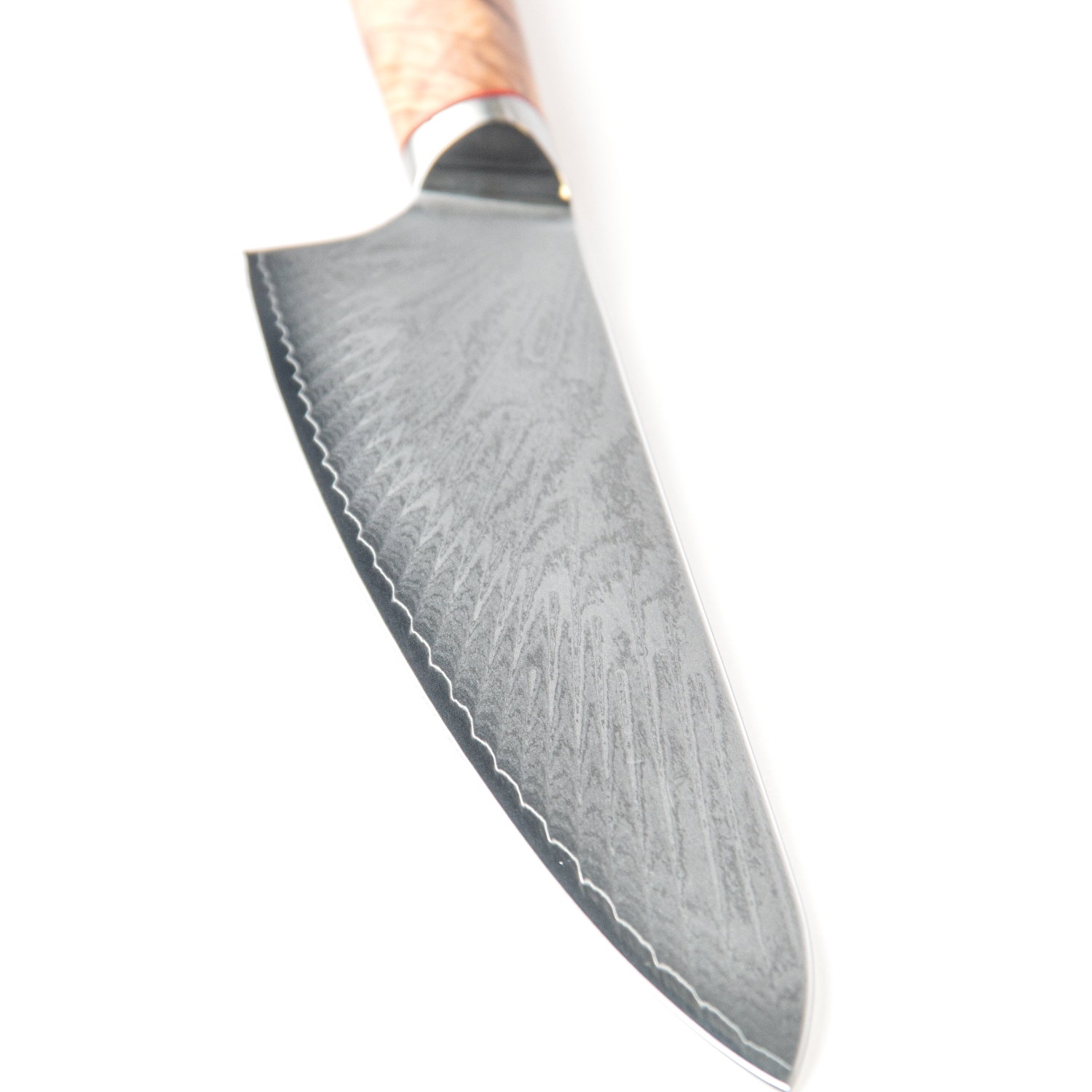 Premium Olive Wood Handled 9-inch Japanese Damascus Steel Chef Knife - Professional Kitchen Knife for Slicing, Dicing & Food Prep - Perfect for Home Cooks & Chefs